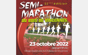Semi-Marathon du Bois de Vincennes 2022