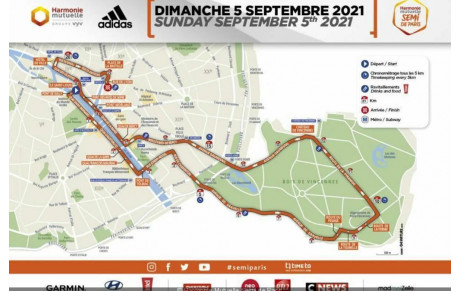 SEMI-MARATHON DE PARIS 2021  (05/09/2021)